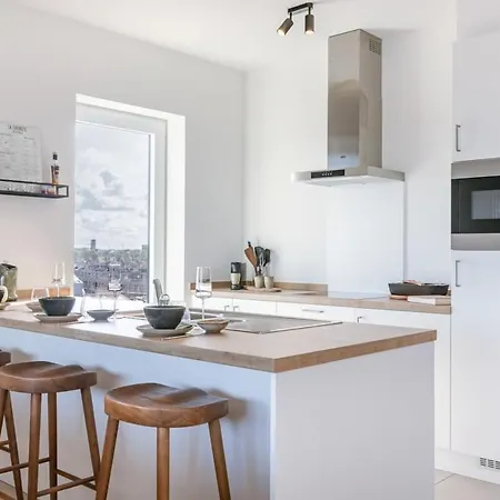 Huswell - Lovely New At The Harbor + Parking Daire Brugge